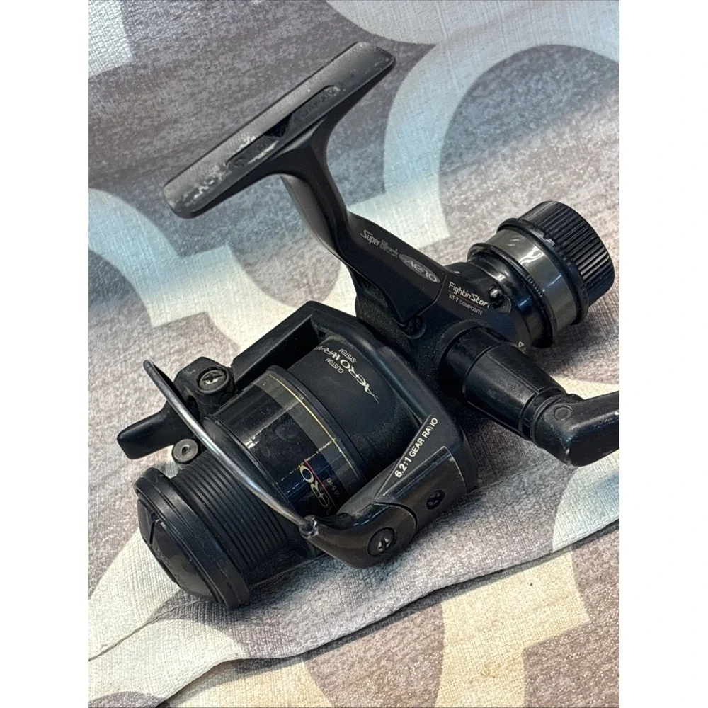 Shimano Super Black Aero XT-7 Composite Spinning Fishing Reel Fightin'star Wood